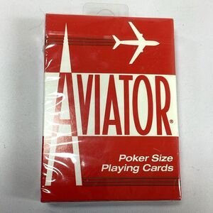 2017 Aviator Poker Size Playing Card Deck Airplane USA New Sealed